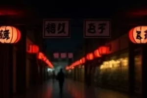 《铁轨尽头的钟声》封面：夜车车灯照亮铁轨尽头