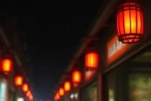 《卡萨布兰卡以北》海报：清晨港口的第一班渡轮