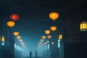 《第七封电报》海报：电报机上一卷未完的纸带