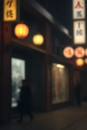 《阿尔卑斯回信》海报：山口邮筒旁的积雪长椅